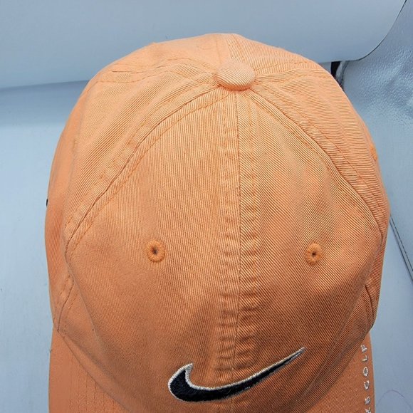 Nike Golf La Costa Orange Adults Unisex Hat Cap Athletic Outdoors Casual - Picture 5 of 8